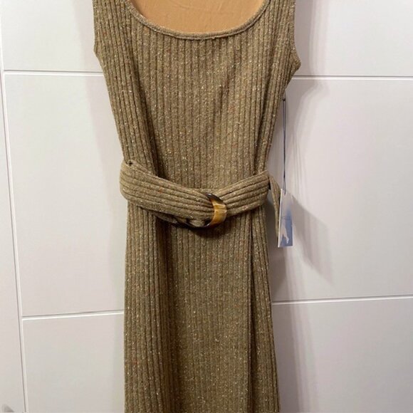 NWT Majorelle Luis Sleeveless Midi Dress Mocha Brown Size Small - Picture 7 of 16